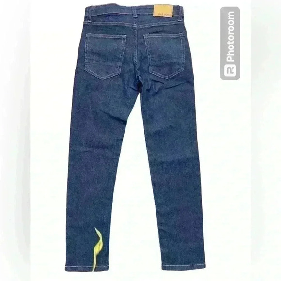 True Indigo Boys Dark Wash Stretch‎ Jeans Size 10 NWT - Picture 3 of 7